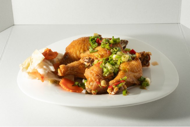Spicy chicken wings